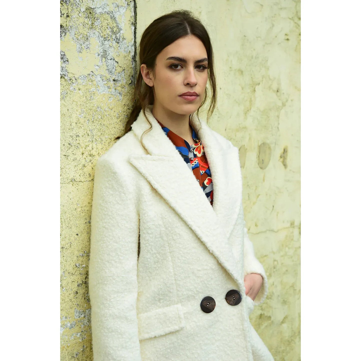 Coop Act The Coat Coat - Ivory