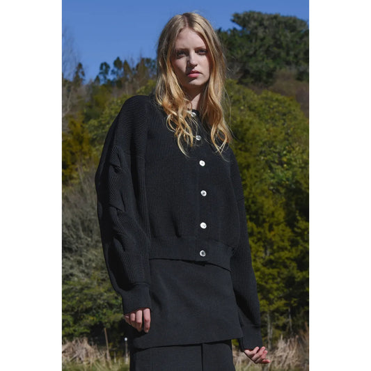 Coop Twist & Shout Cardigan - Black