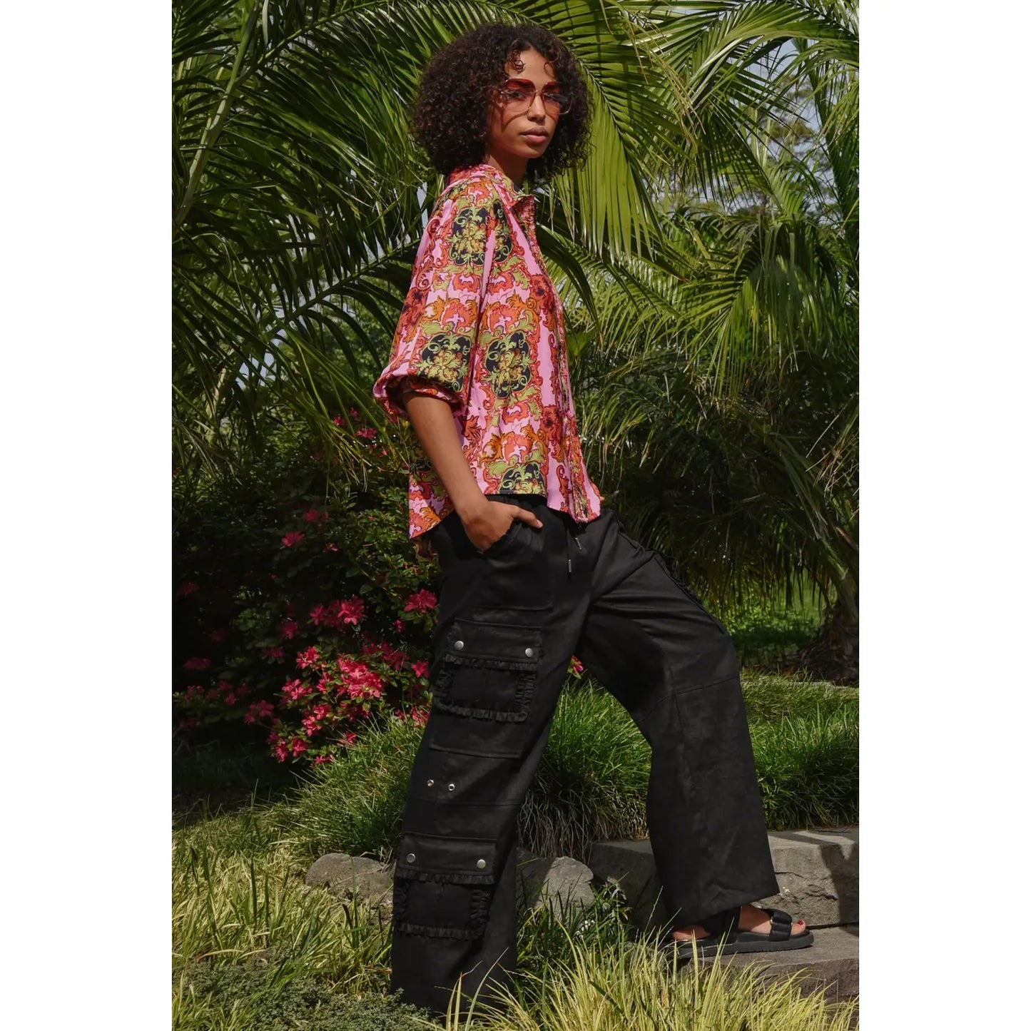 Coop Linen on The Edge Trouser - Black