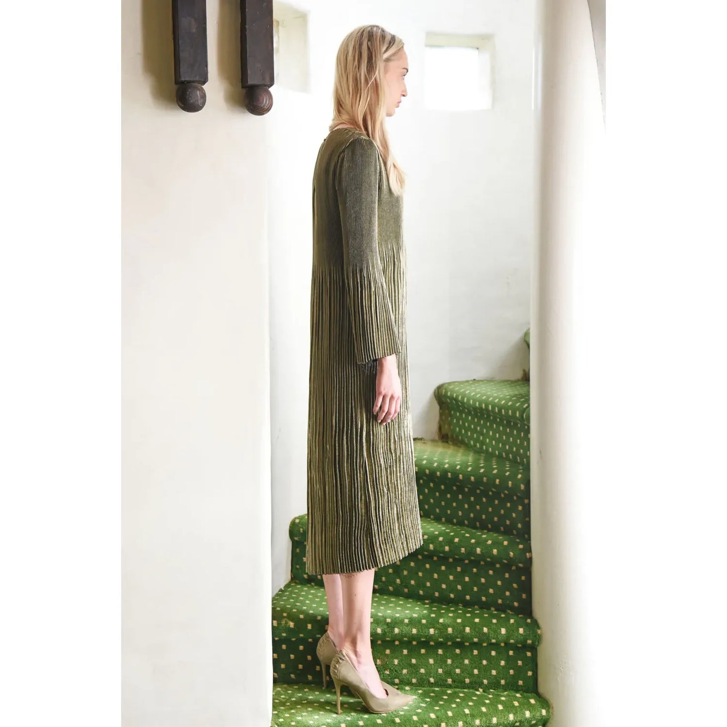 Coop 24 Karat Fold Dress - Gold