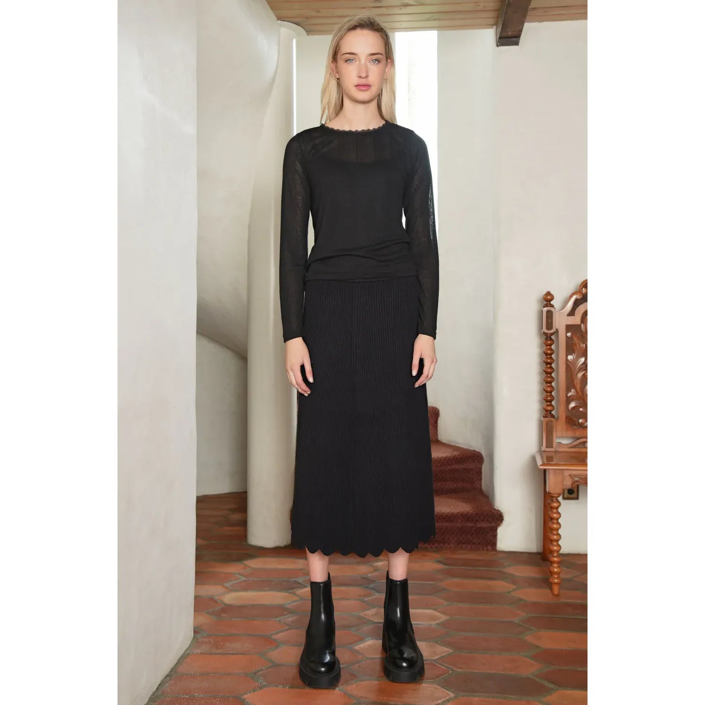 Coop Skirt Alert Skirt - Black