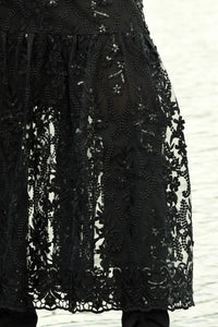 Curate Skirt 'Em Say Skirt - Black Sequin