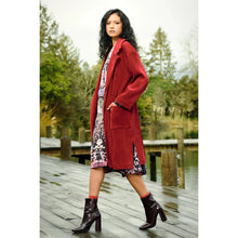 Curate Coatigan Cutie Coat - Rust