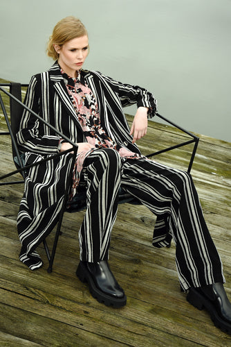 Curate Forward March Pant - Stripe