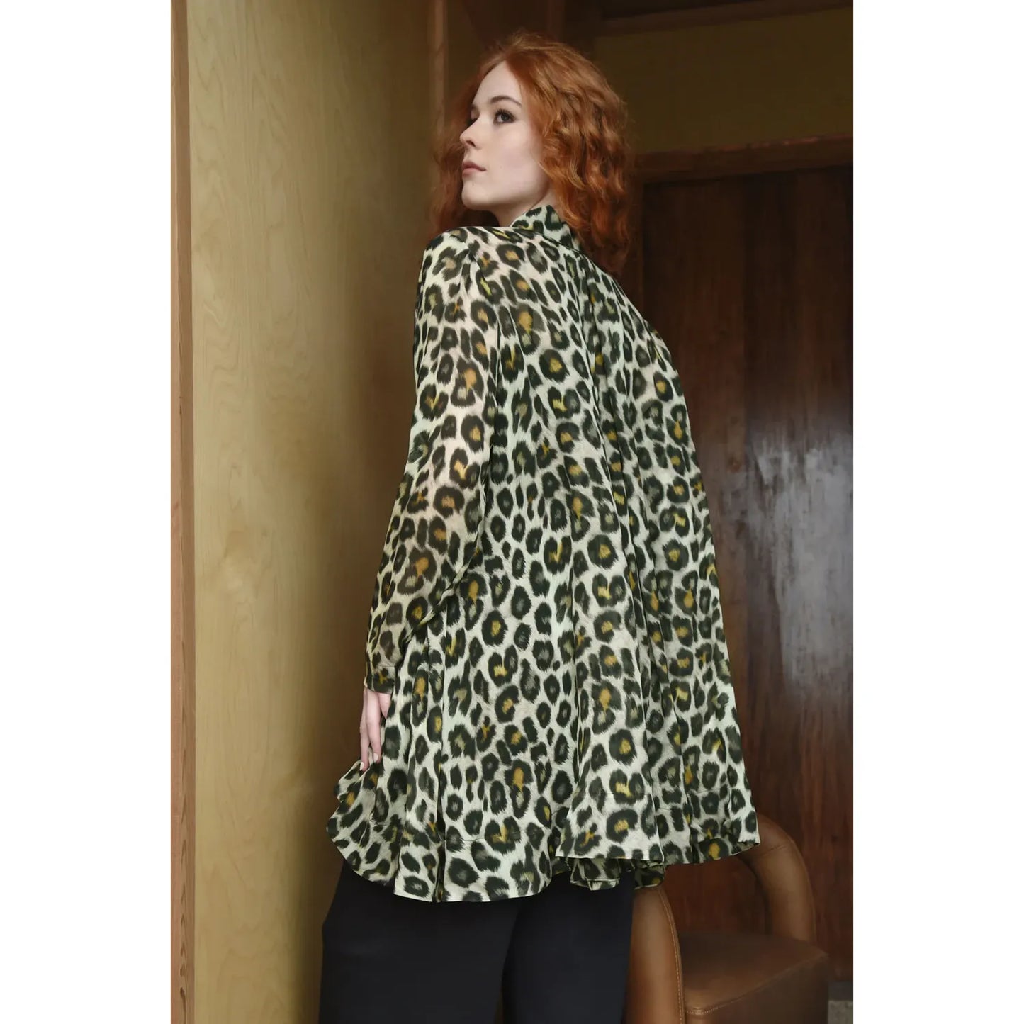 Curate On With The Show Shirt - Leopard