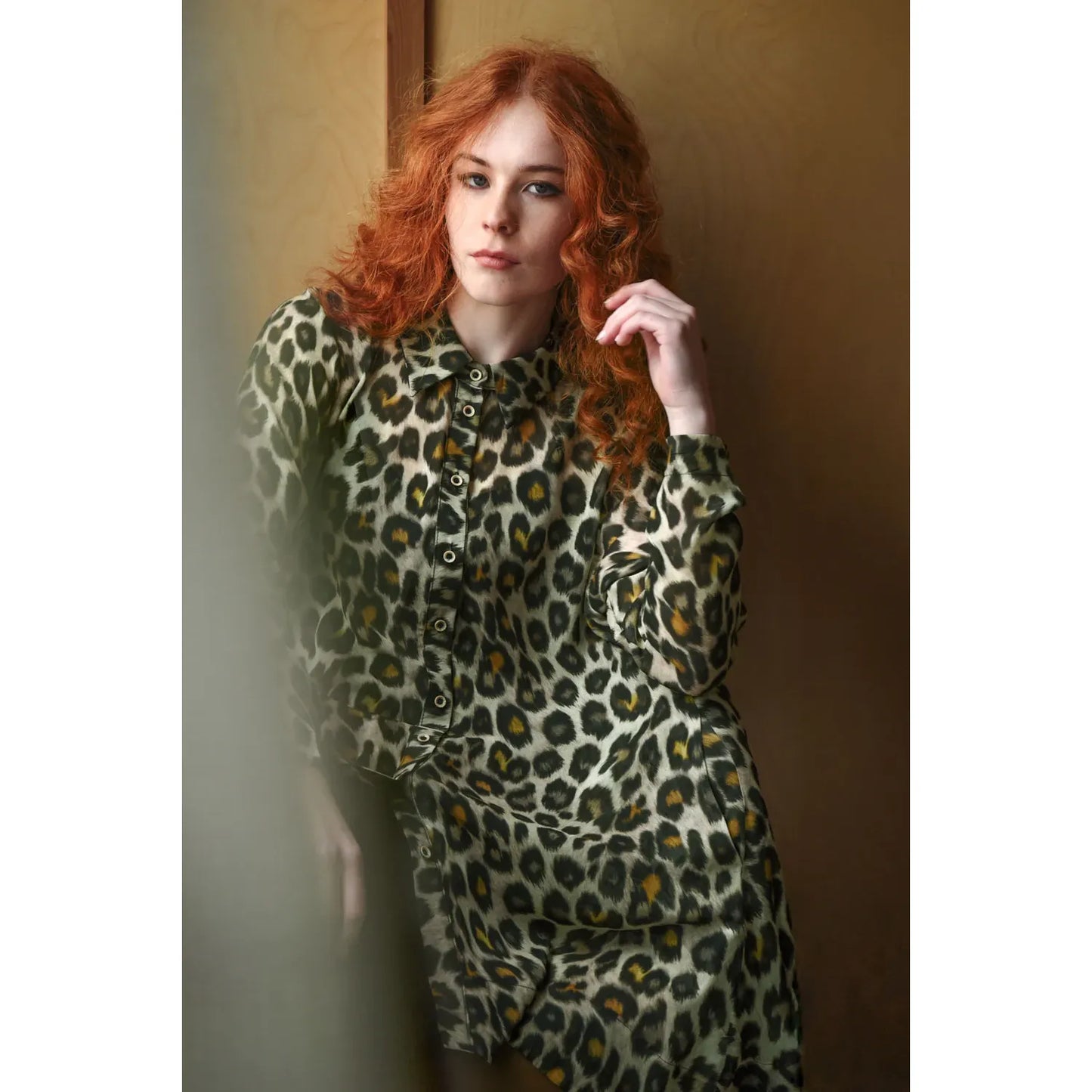 Curate On With The Show Shirt - Leopard