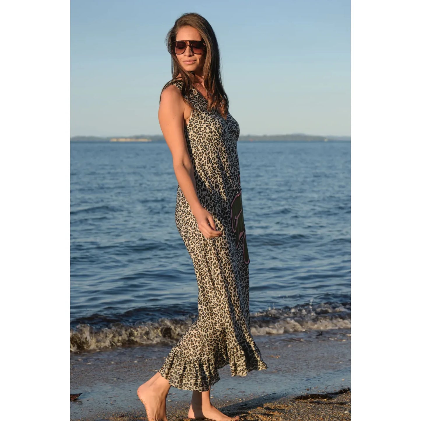 Curate Spotless behaviour Dress - Leopard Palm
