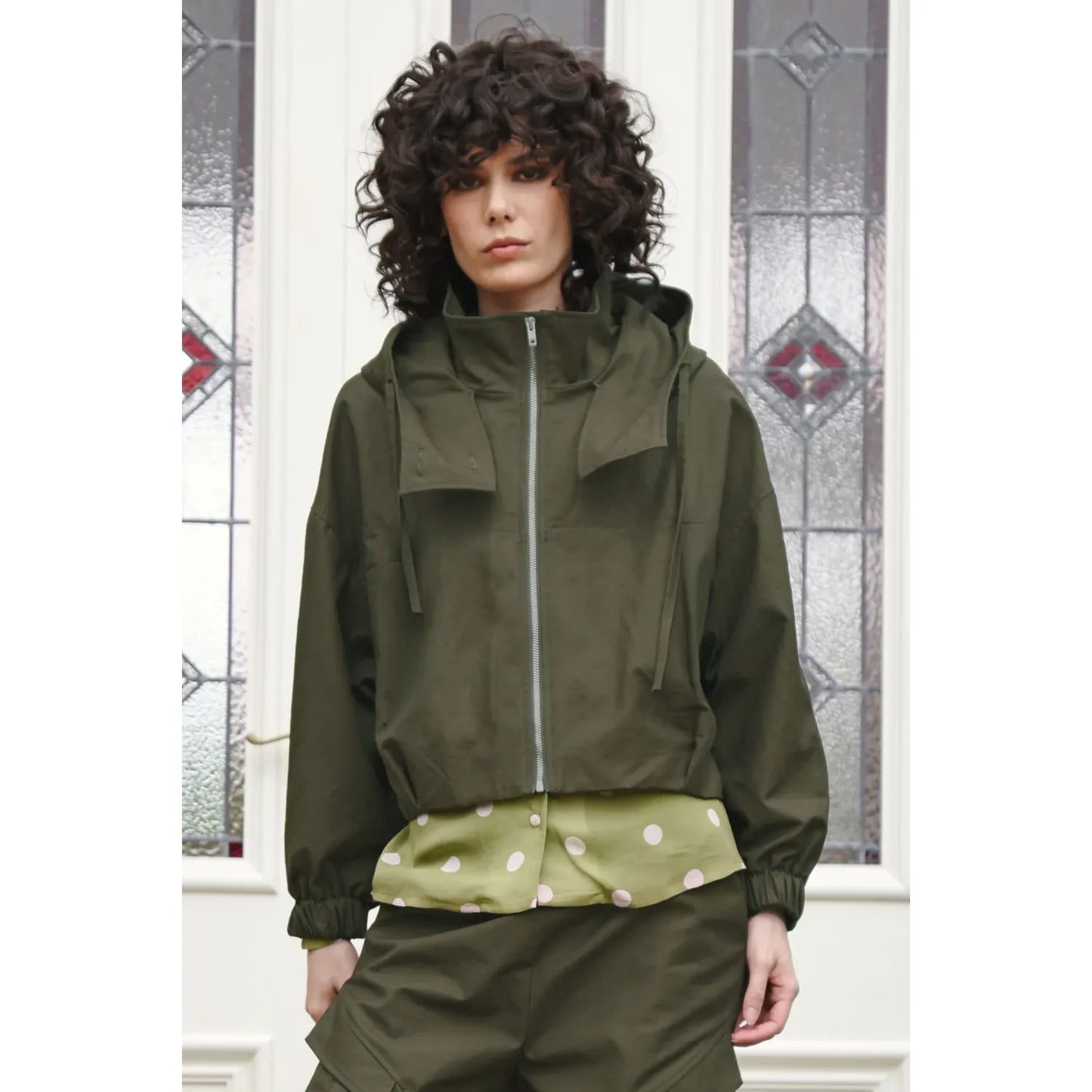 Curate Off Duty Jacket - Khaki