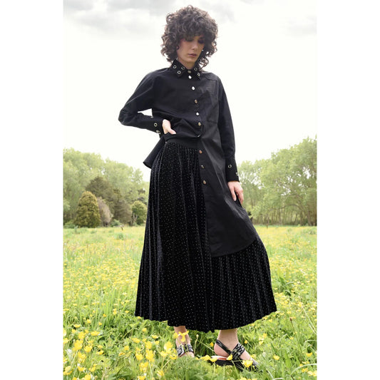 Curate Forever Long Skirt - Black