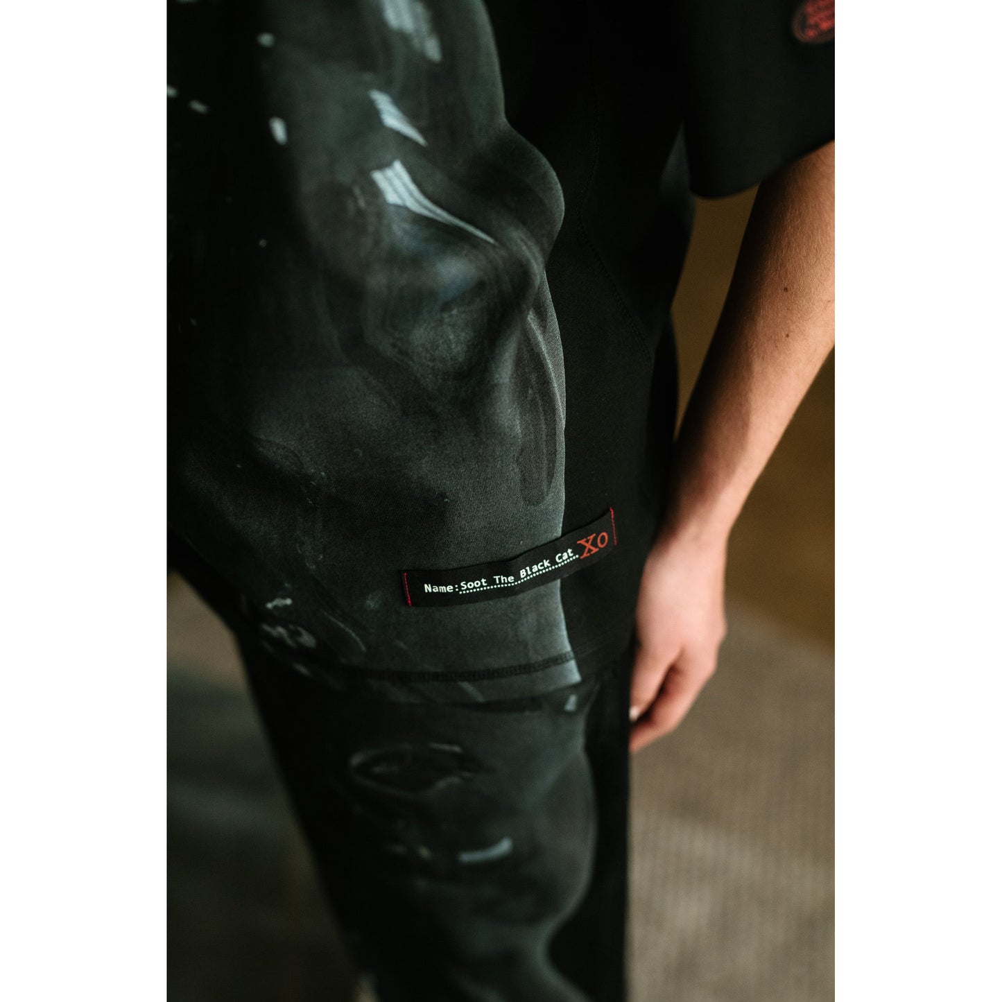 Circular By Maud Alice Dainty Gauge Pant - The Black Cat