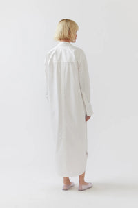 Foemina Demi Poplin Dress - White