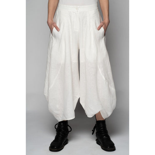 Dogstar Ouna Tie Pants - White