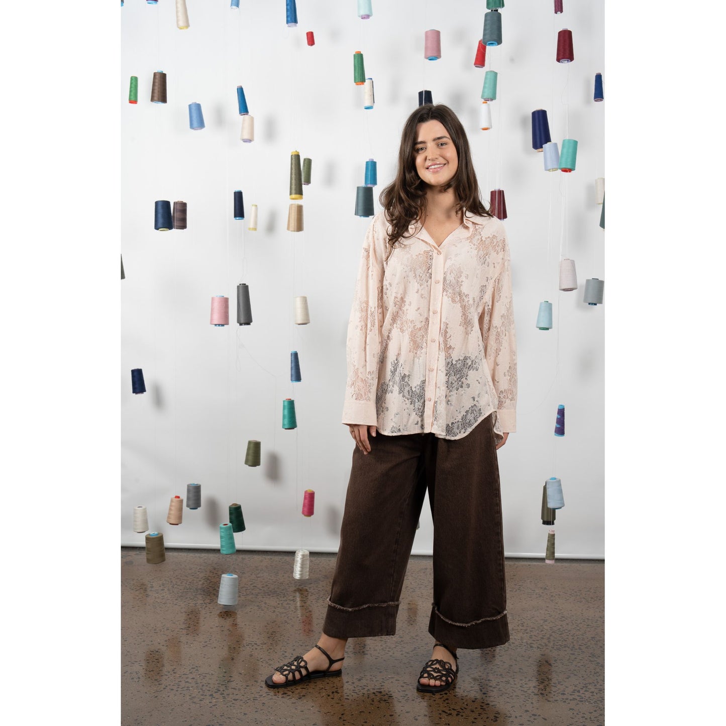 M.A Dainty Jarrah Shirt - Pink Salt
