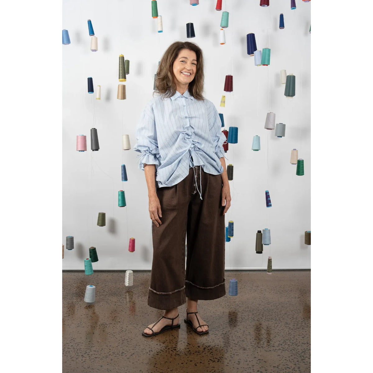 M.A Dainty Mount Shirt - Blue Stripe