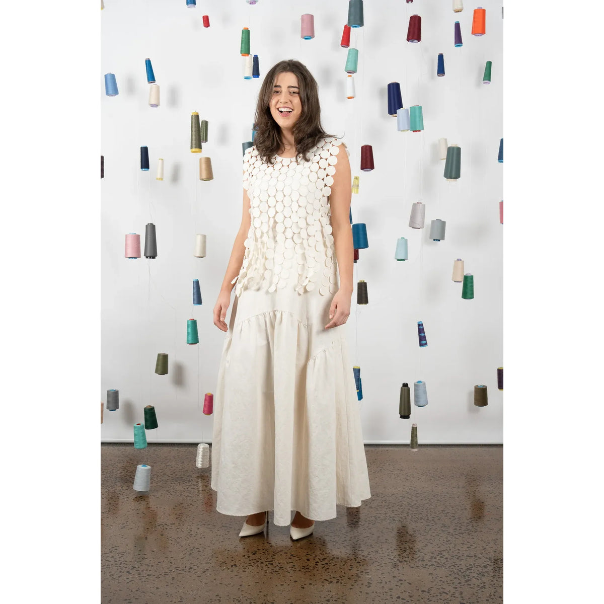M.A Dainty Coins Overlay - Cream