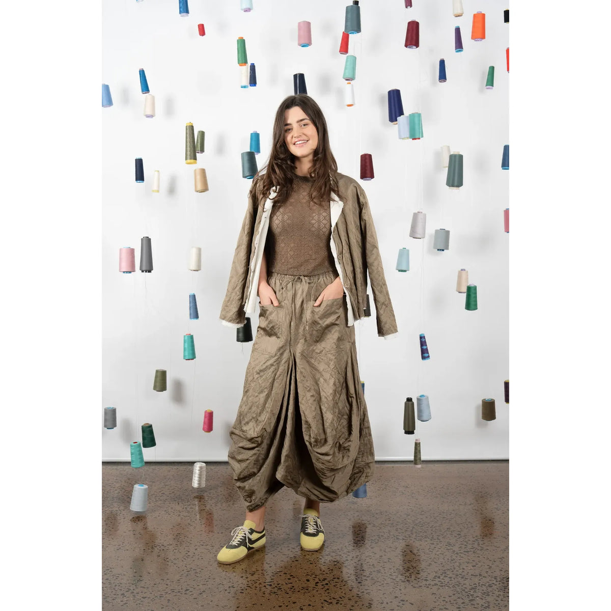 M.A Dainty Montclair Skirt - Kelp