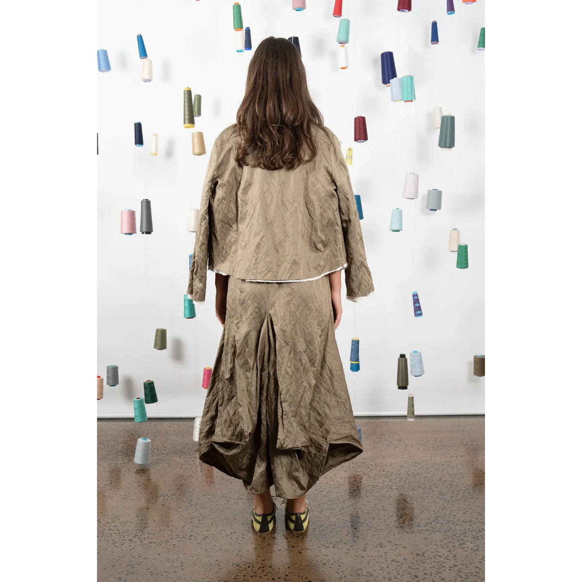 M.A Dainty Hudson Jacket - Kelp/Cream