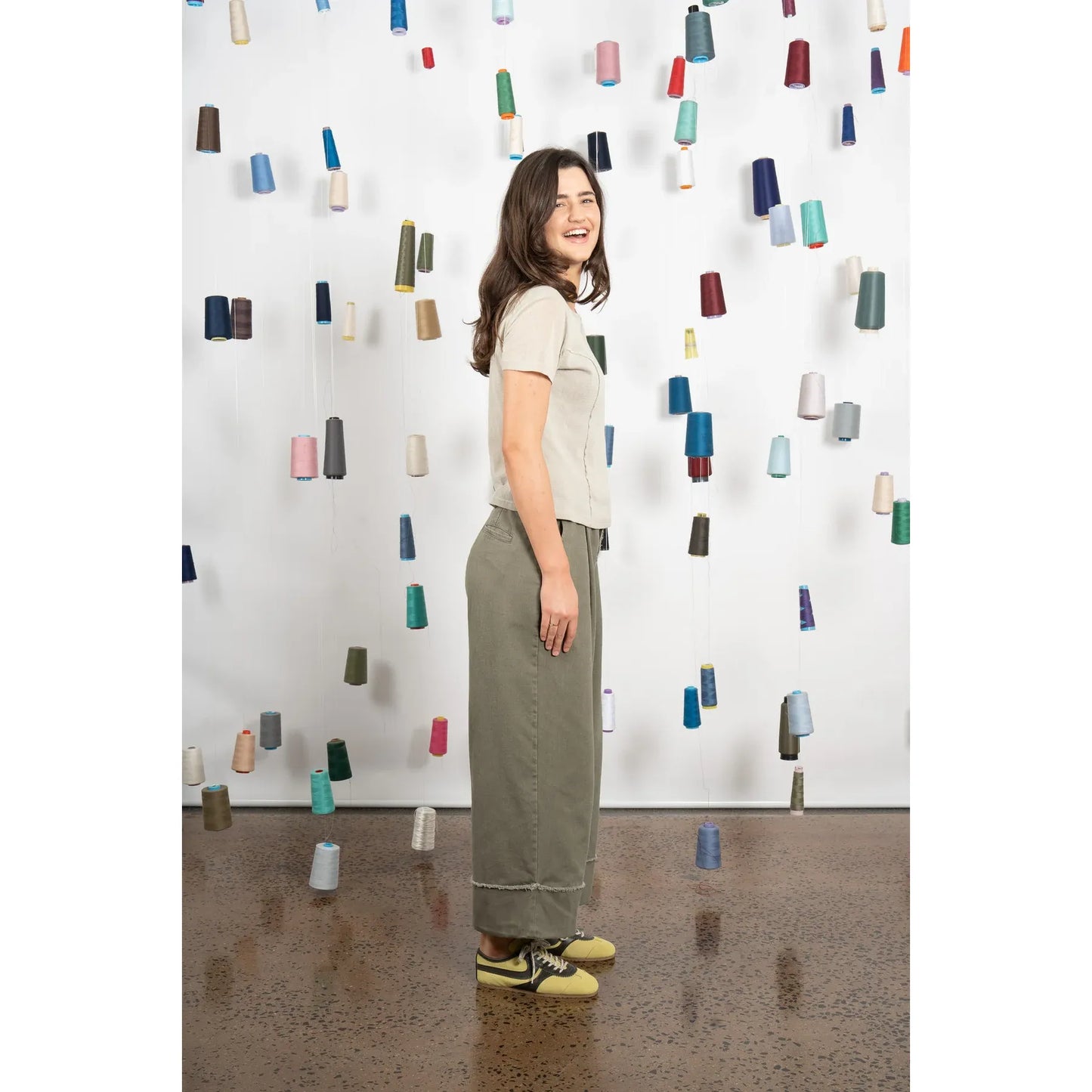 M.A Dainty Polly Trousers - Oregano