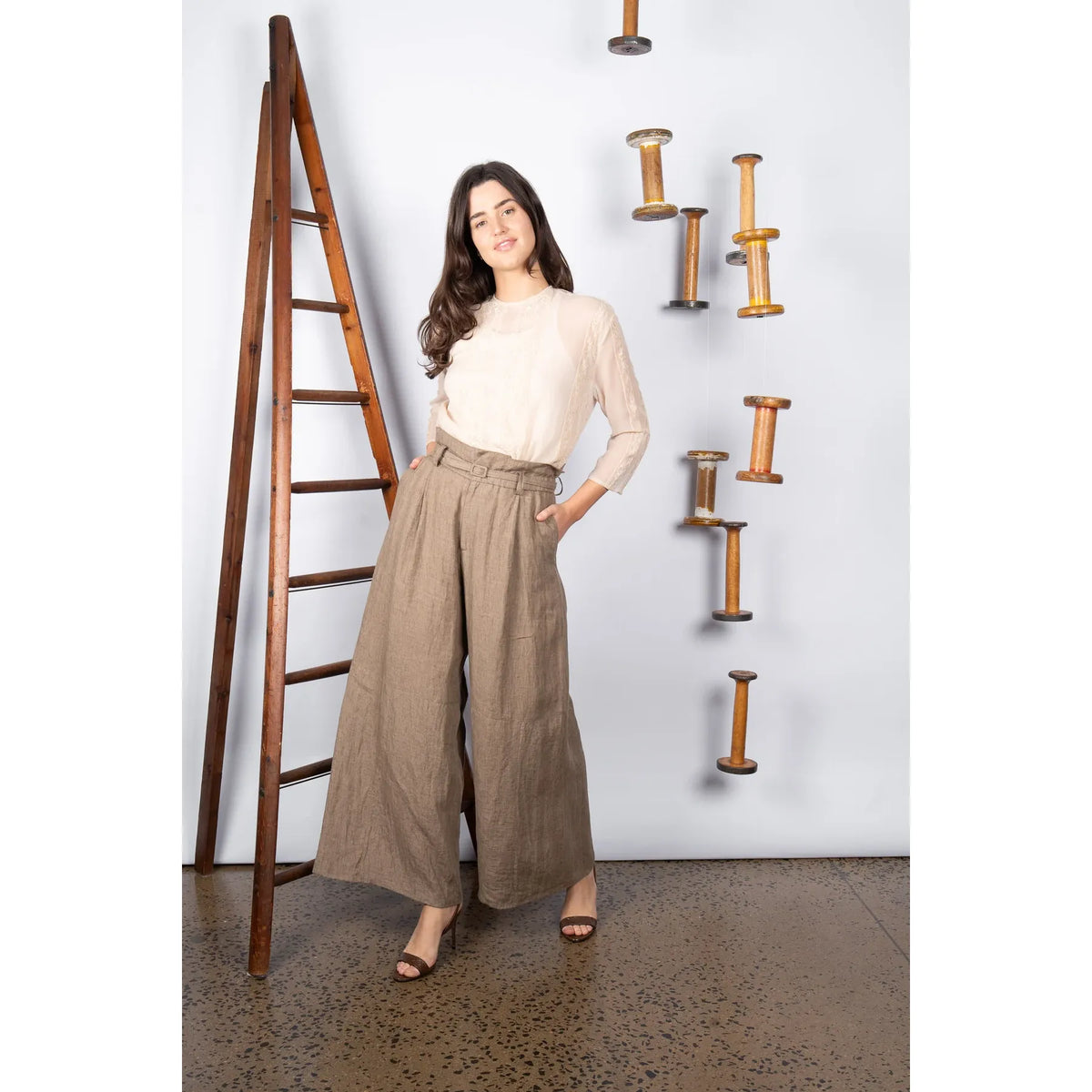 M.A Dainty Downtown Trousers - Rock
