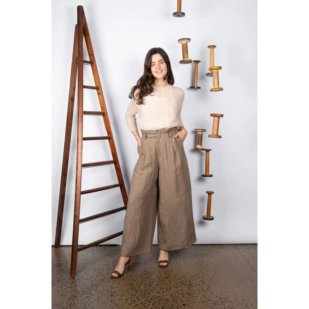 M.A Dainty Downtown Trousers - Rock