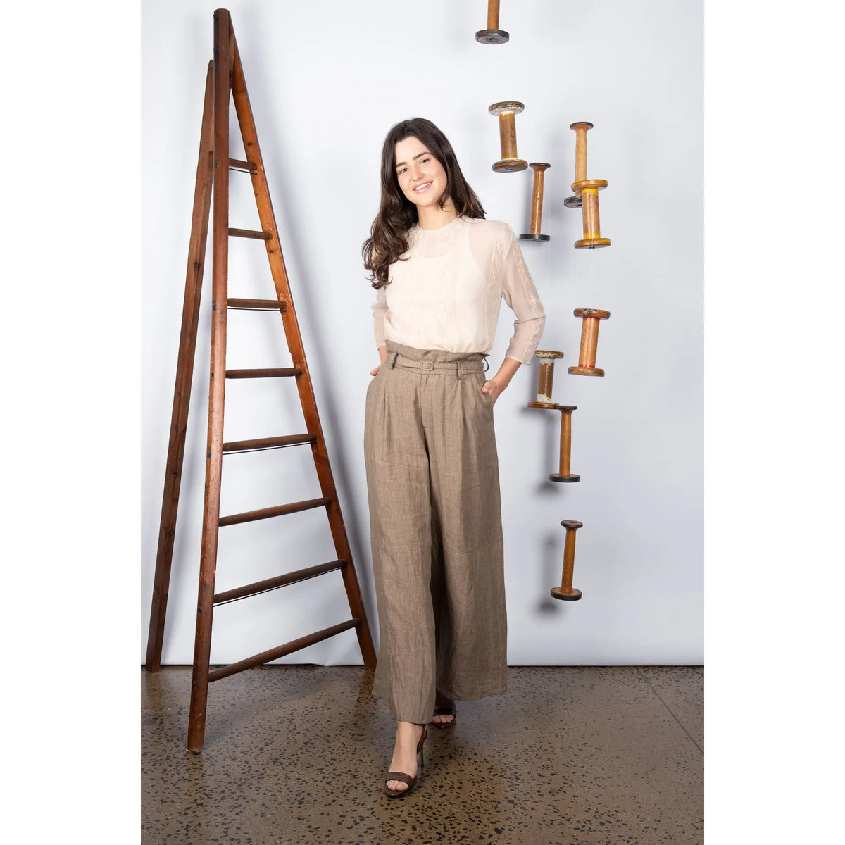 M.A Dainty Downtown Trousers - Rock