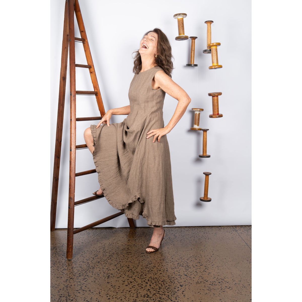 M.A Dainty Chance Dress - Rock