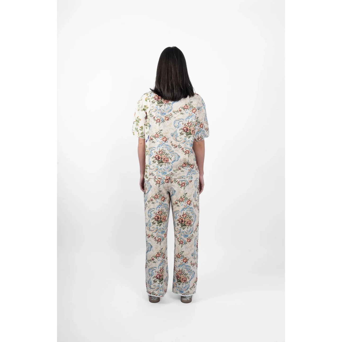 M.A Dainty Patch Top - Birds/Flowers
