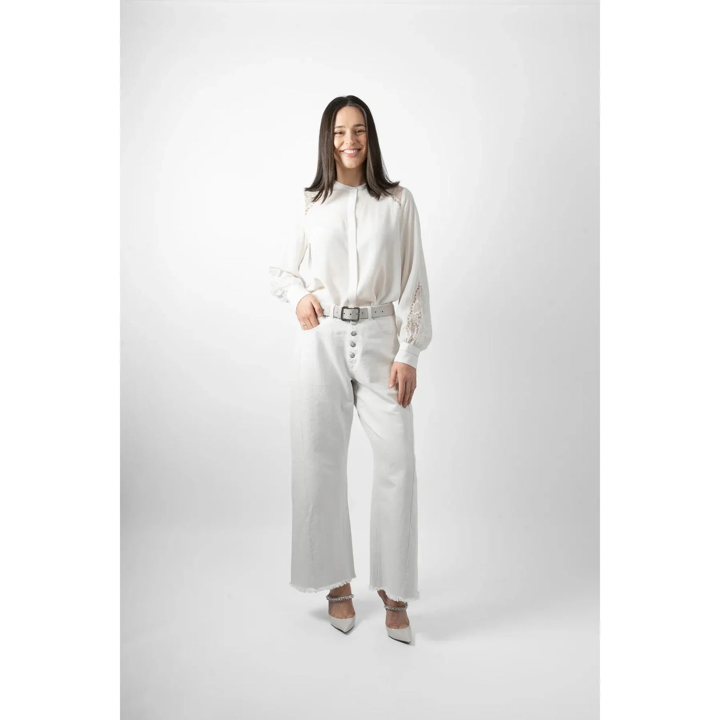 M.A Dainty Turner Jeans - Milk