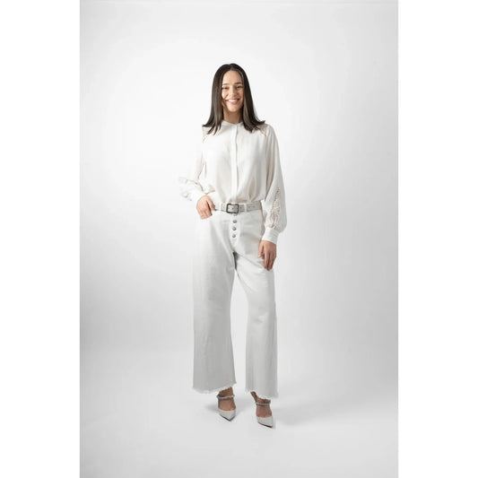 M.A Dainty Turner Jeans - Milk