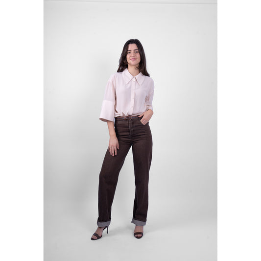 M.A Dainty Chelsea Silk Shirt - Pink Salt