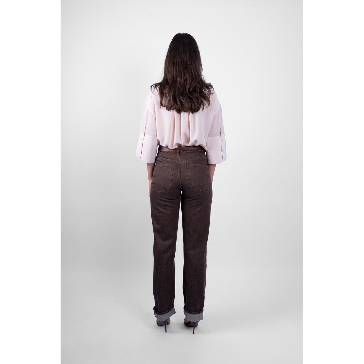 M.A Dainty Chelsea Silk Shirt - Pink Salt