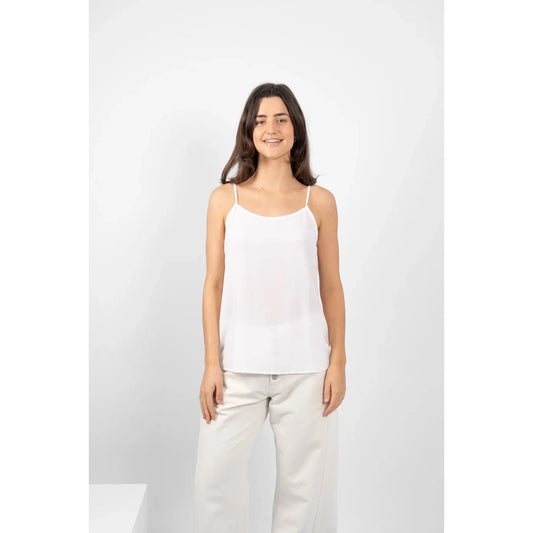 M.A Dainty Andros Camisole - White