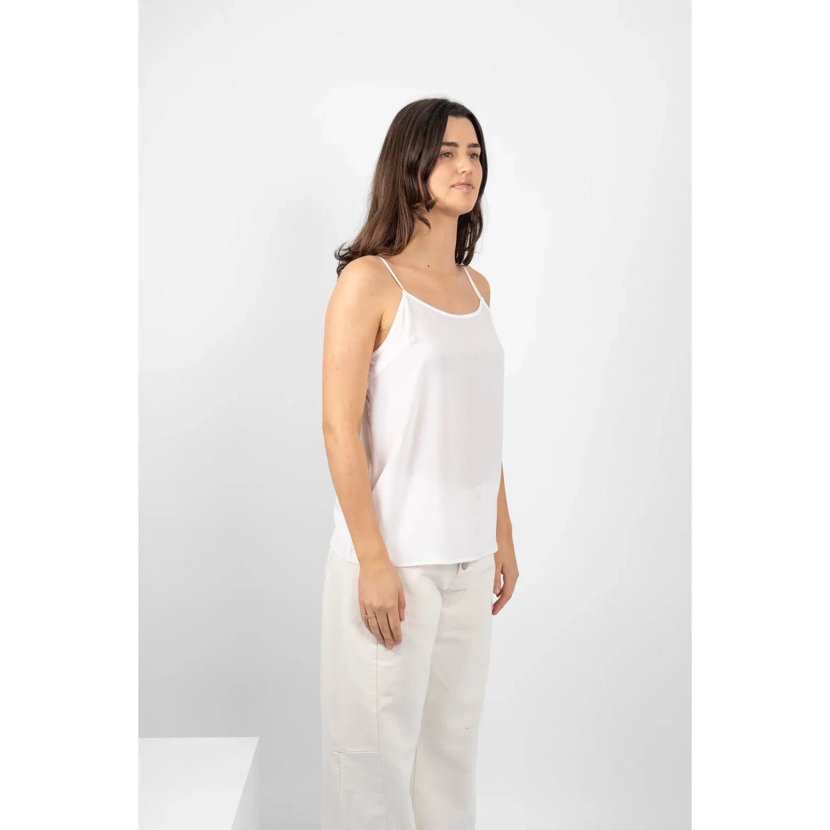 M.A Dainty Andros Camisole - White