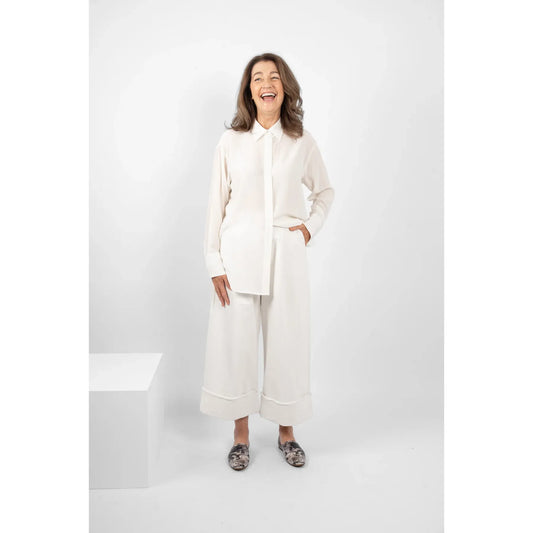 M.A Dainty Polly Trousers - Milk