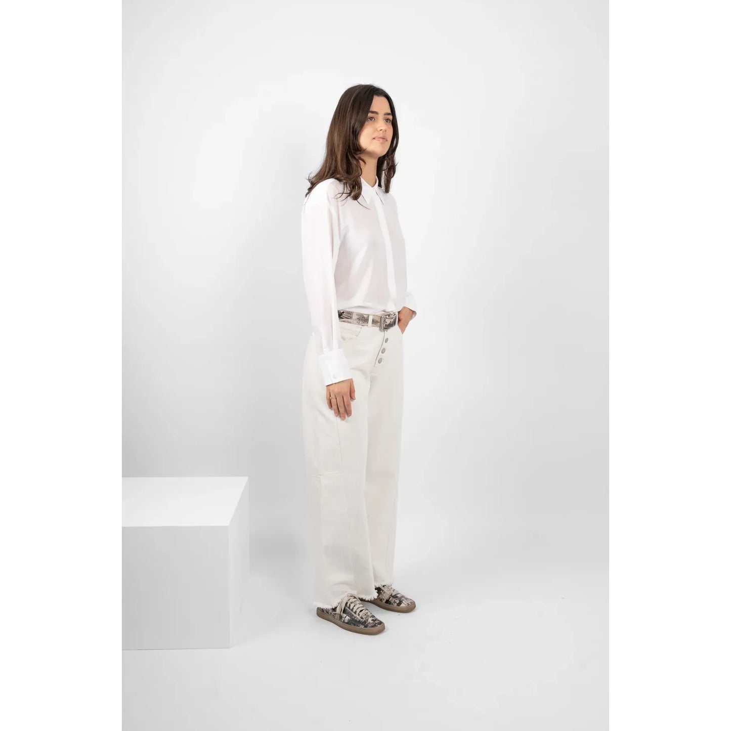 M.A Dainty Turner Jeans - Milk