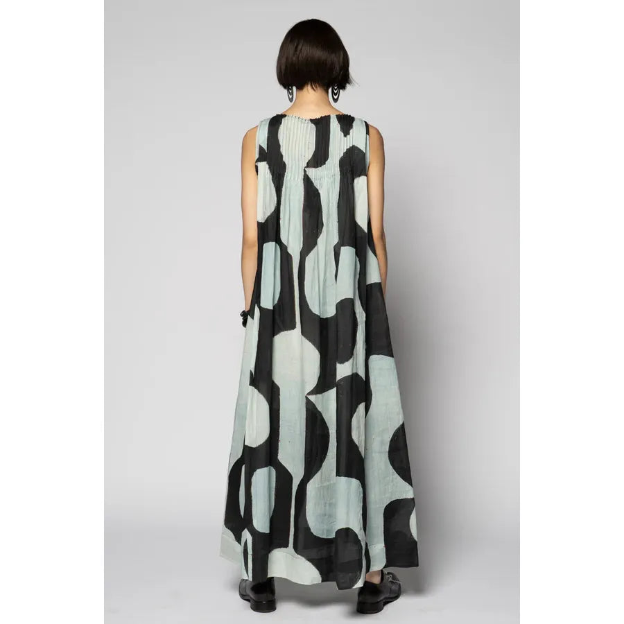 Dogstar Sumika Pin Dress - Black Print