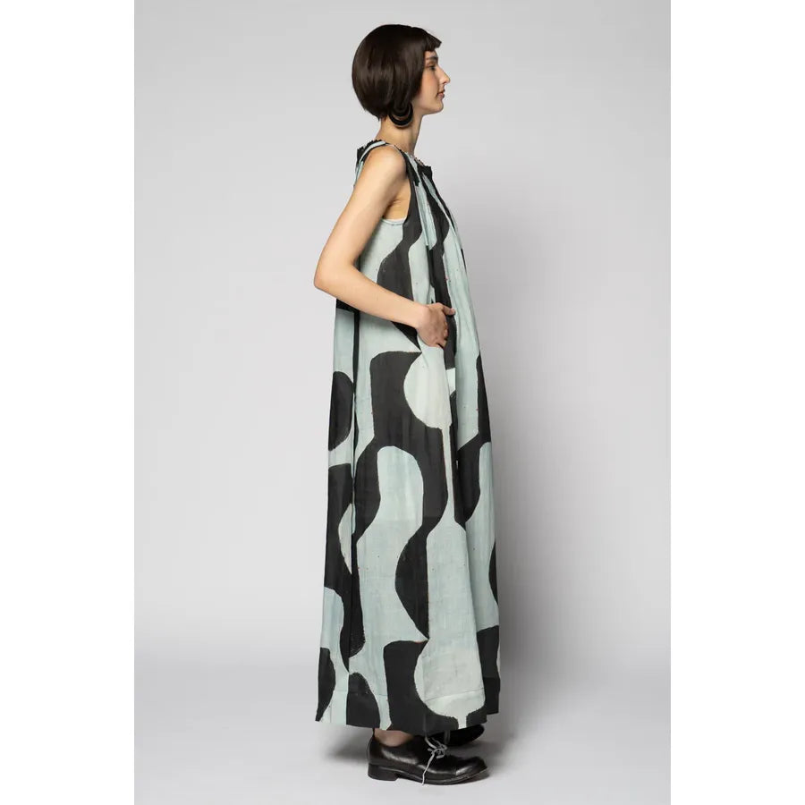 Dogstar Sumika Pin Dress - Black Print