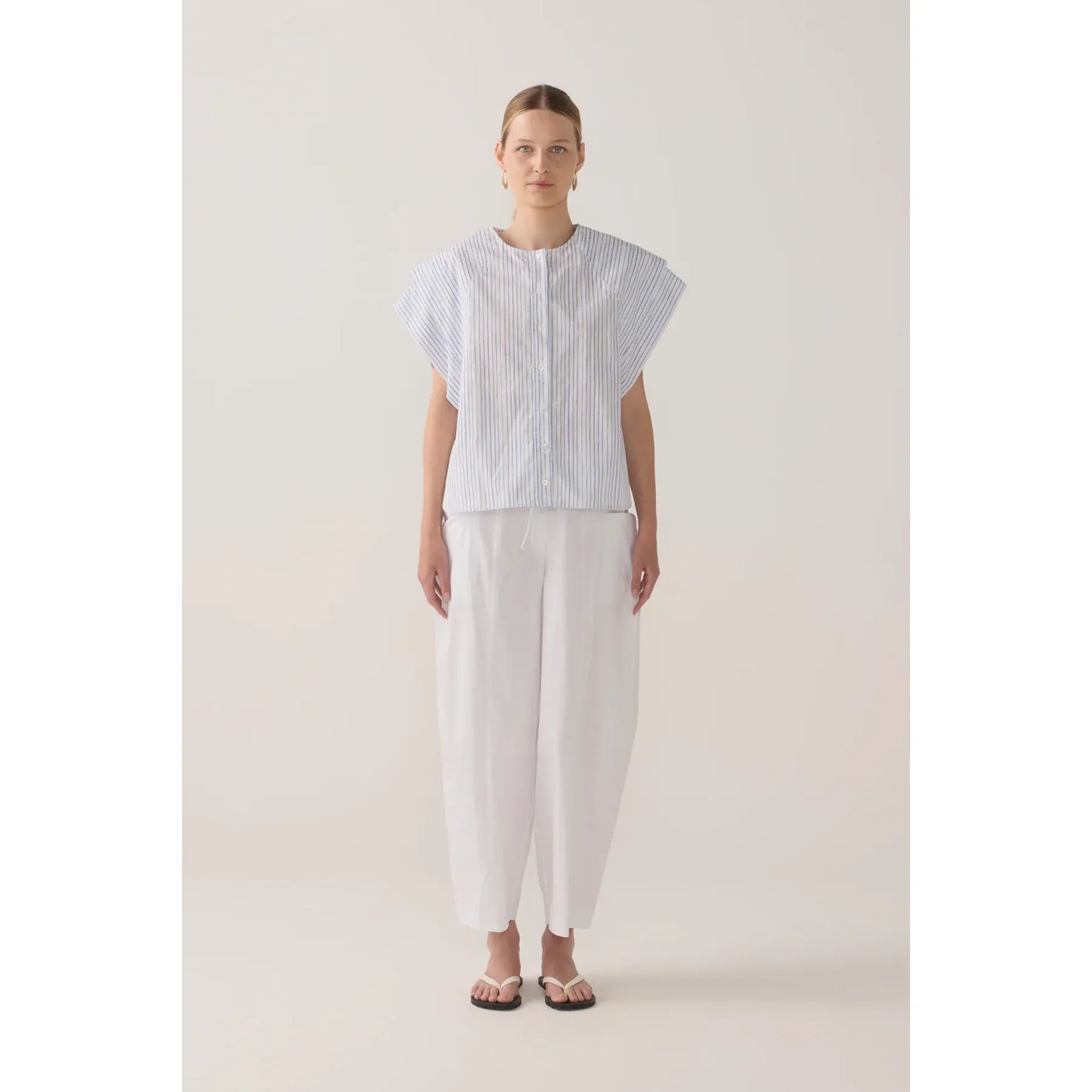 Foemina Eleanor Pant - White