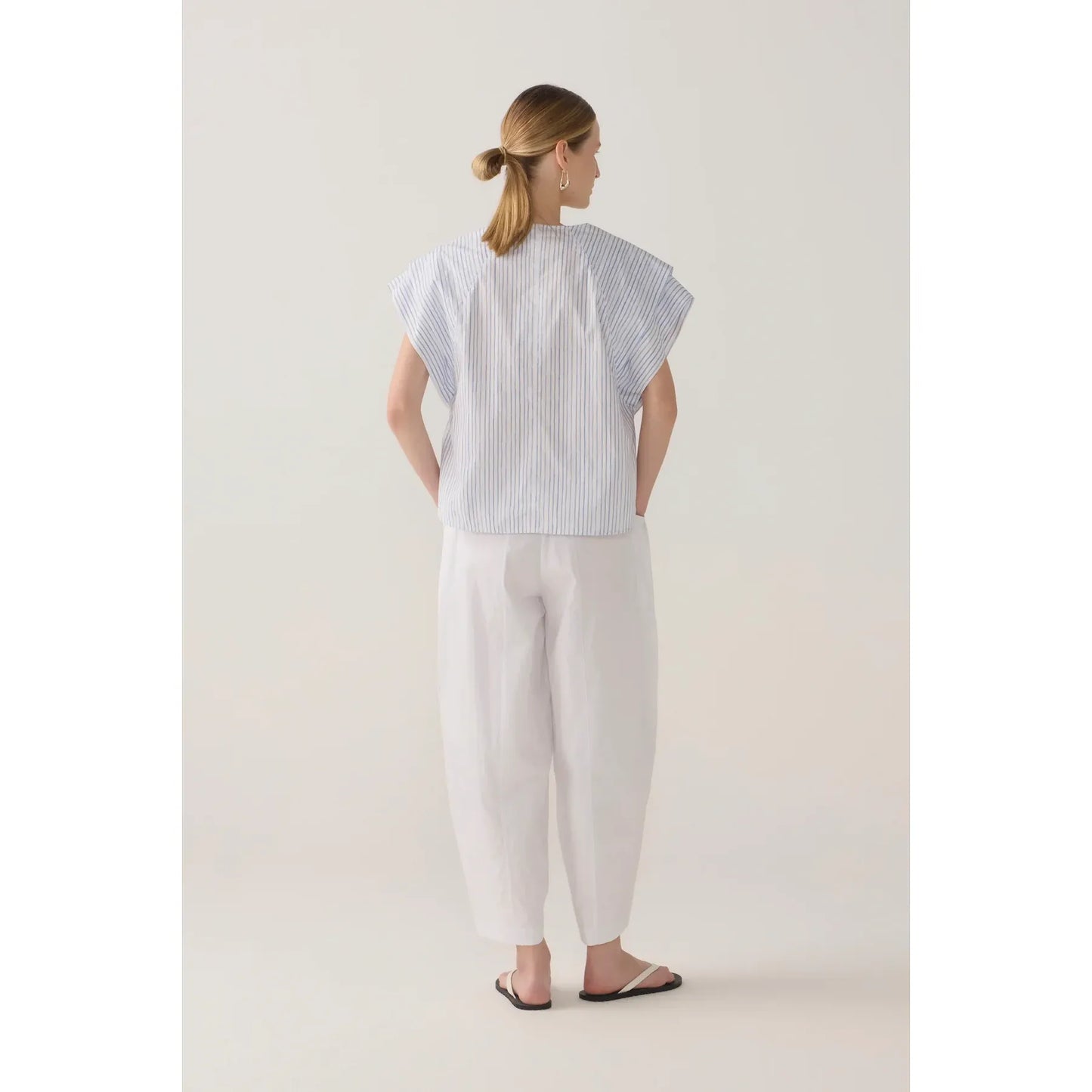 Foemina Eleanor Pant - White