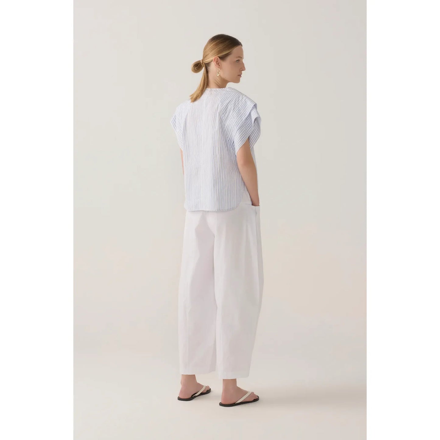 Foemina Eleanor Pant - White