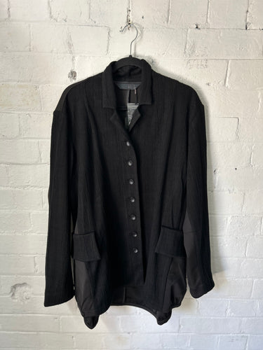 Moyuru Coat 617 - Black