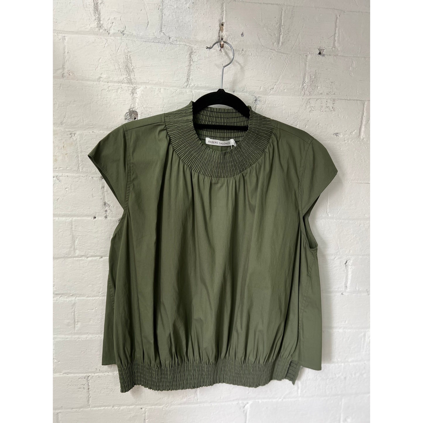 Rabens Saloner Dori Shirring Top