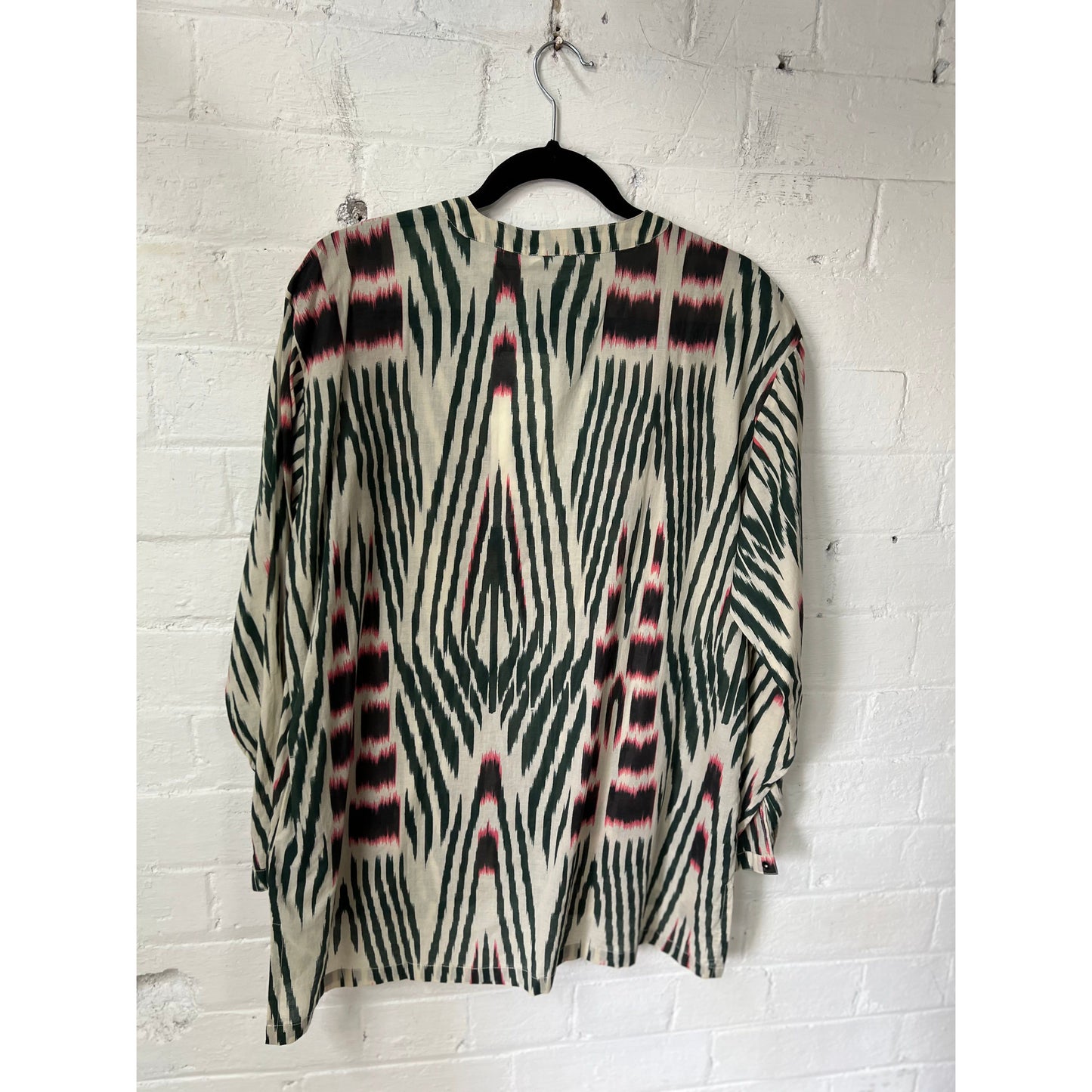 Rabens Saloner Ikat Voile Shirt