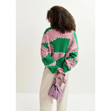Essentiel Antwerp Gastrono Embroidered Knit Jumper - Hulk
