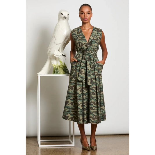 M.A Dainty Gina Dress - Camo