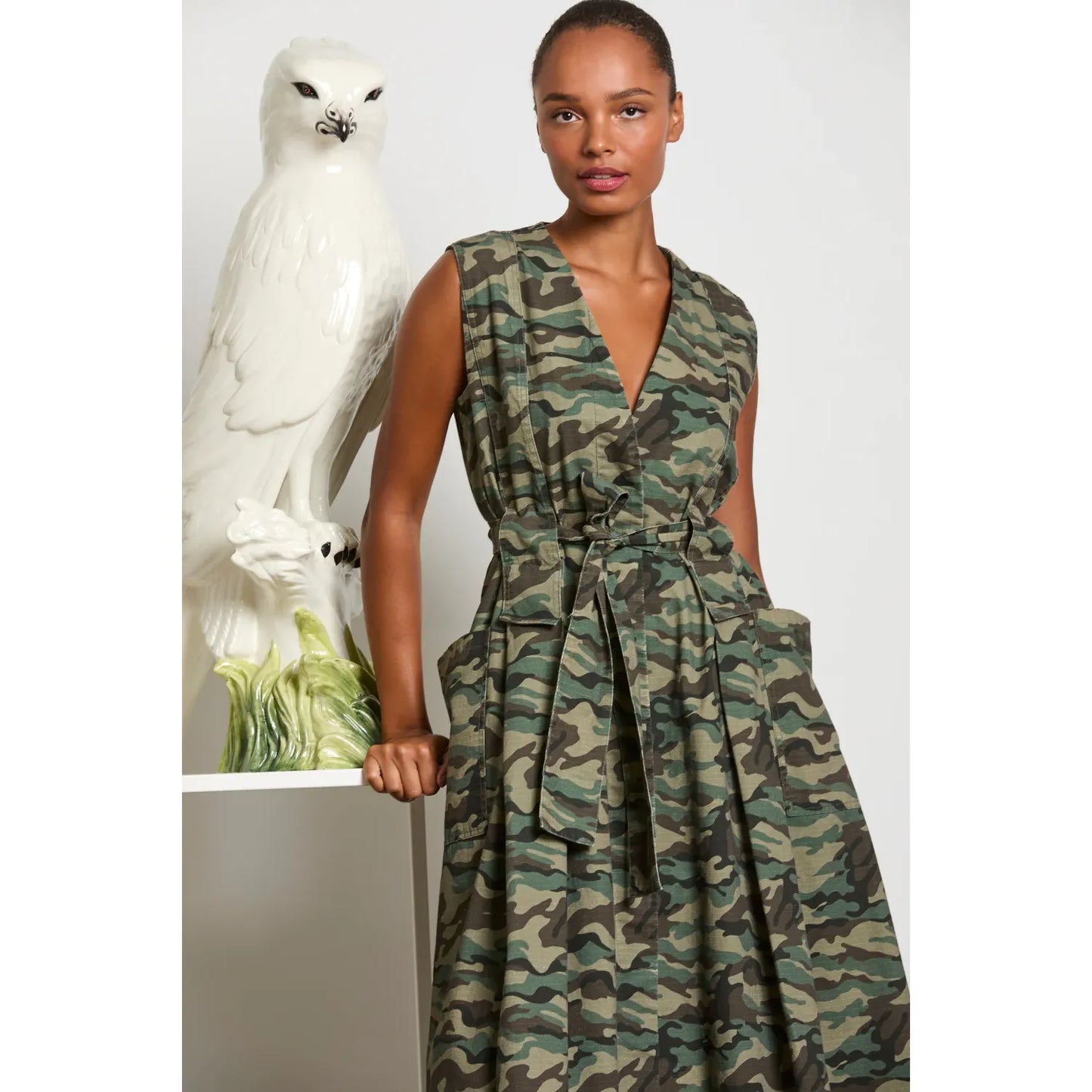 M.A Dainty Gina Dress - Camo