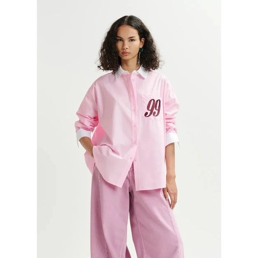 Essentiel Antwerp Halibut2 Embroidered Shirt