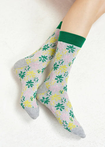 Essentiel Antwerp Hancing Lurex Socks - Nimbus Cloud