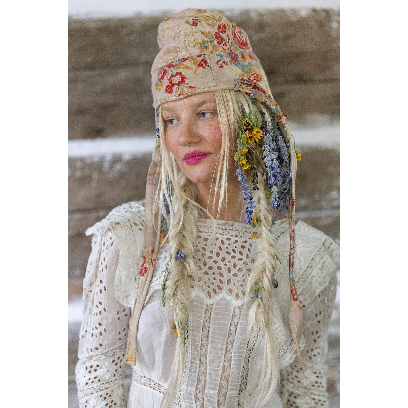 Magnolia Pearl Jacquard Brux Trapper Hat 095