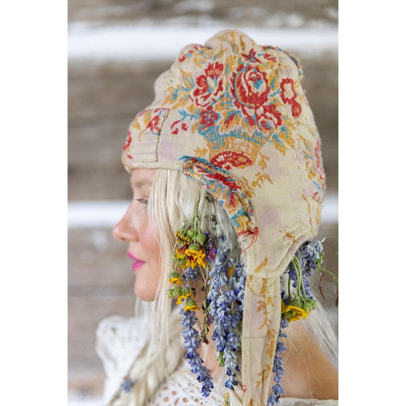 Magnolia Pearl Jacquard Brux Trapper Hat 095